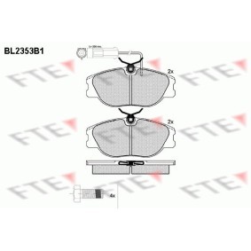 Achetez des Plaquettes de frein FTE BL2353B1 à prix pour 101,67 €