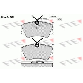 Achetez des Plaquettes de frein FTE BL2375A1 à prix pour 66,93 €
