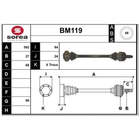 Antriebswelle BM119 von SERA günstig für 260,66 € online kaufen