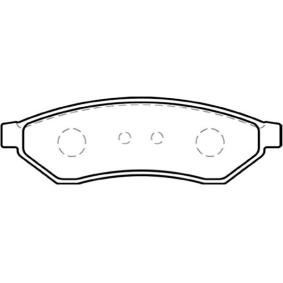 Bremsbeläge BP-1007 von KAVO PARTS günstig für 46,28 € online kaufen