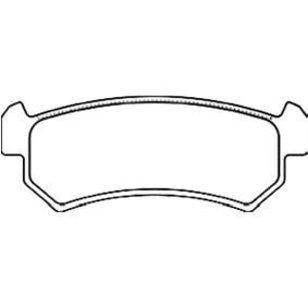 Bremsbeläge BP-1010 von KAVO PARTS günstig für 27,07 € online kaufen