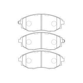 Bremsbeläge BP-1014 von KAVO PARTS günstig für 57,64 € online kaufen