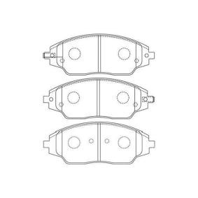 Bremsbeläge für CHEVROLET von KAVO PARTS