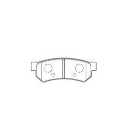Bremsbeläge BP-1019 von KAVO PARTS günstig für 37,05 € online kaufen