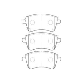 Bremsbeläge für KIA von KAVO PARTS