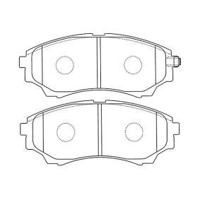 Bremsbeläge für FORD von KAVO PARTS