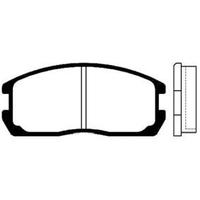 Bremsbeläge für MITSUBISHI von KAVO PARTS