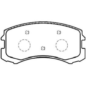 Bremsbeläge für MITSUBISHI von KAVO PARTS