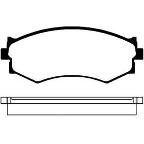 Bremsbeläge BP-6514 von KAVO PARTS günstig für 25,42 € online kaufen
