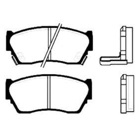 Bremsbeläge für NISSAN von KAVO PARTS