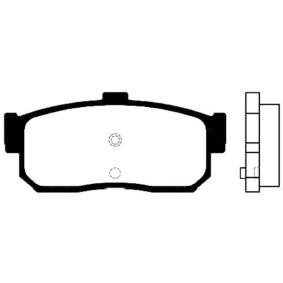 Bremsbeläge für NISSAN von KAVO PARTS