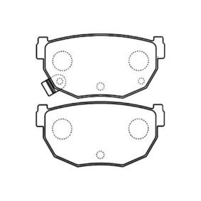 Bremsbeläge für NISSAN von KAVO PARTS