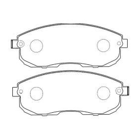 Bremsbeläge für RENAULT von KAVO PARTS