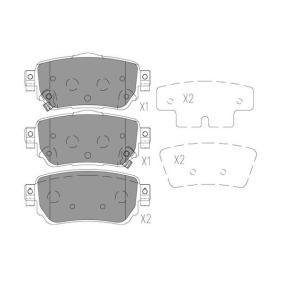 Bremsbeläge BP-6634 von KAVO PARTS günstig für 31,53 € online kaufen