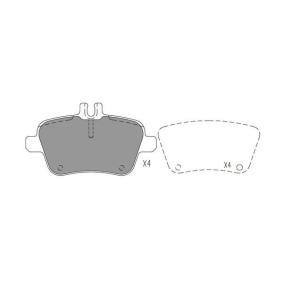 Bremsbeläge BP-6637 von KAVO PARTS günstig für 43,08 € online kaufen
