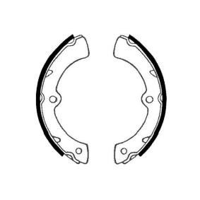 Bremsbackensatz für SUBARU von KAVO PARTS
