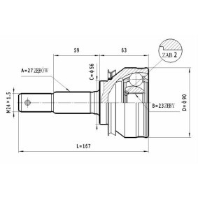 Compre Junta homocinética de STATIM online para BLUEBIRD Station Wagon (WU11) a preços moderados