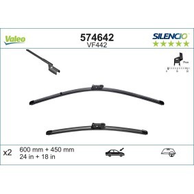 Achetez des Essuie-glace VALEO 574642 à prix pour 25,38 €