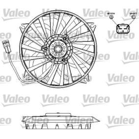 Kühlerlüfter für CITROËN von VALEO