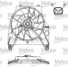 Kühlerlüfter für RENAULT von VALEO
