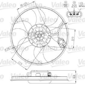 Kühlerlüfter 696283 von VALEO günstig für 131,51 € online kaufen