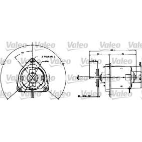 Acquista Elettromotore, Ventola radiatore da VALEO 698004 a buon mercato per soli 166,21 €