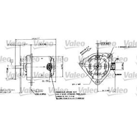 Acquista Elettromotore, Ventola radiatore da VALEO 698084 a buon mercato per soli 36,98 €