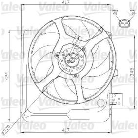 Kühlerlüfter 698313 von VALEO günstig für 119,72 € online kaufen