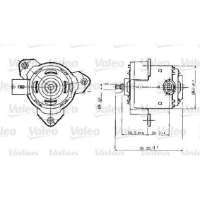 Acquista Elettromotore, Ventola radiatore da VALEO 698317 a buon mercato per soli 255,62 €