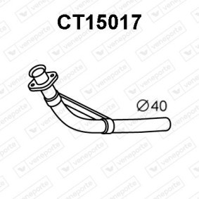 Abgasrohr für CITROËN von VENEPORTE