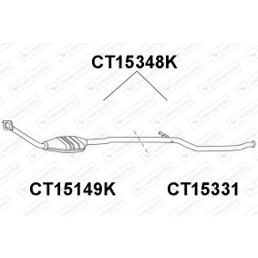 Katalysator CT15348K von VENEPORTE günstig für 247,20 € online kaufen