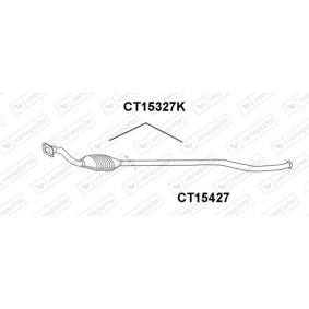 Reparaturrohr, Katalysator CT15427 von VENEPORTE günstig für 34,75 € online kaufen