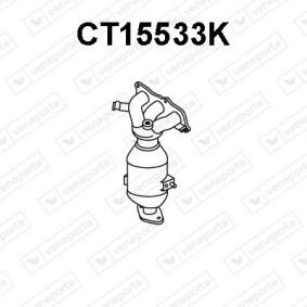 Compre Coletor de escape de VENEPORTE online para 107 Hatchback (PM_, PN_) a preços moderados