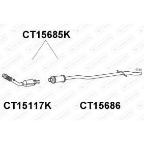 Katalysator CT15685K von VENEPORTE günstig für 344,89 € online kaufen