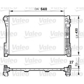 Kühler, Motorkühlung 735287 von VALEO günstig für 237,91 € online kaufen