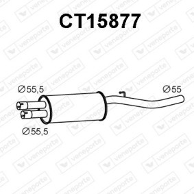 Acquista Silenziatore anteriore da VENEPORTE DC16002 a buon mercato per soli 73,41 €