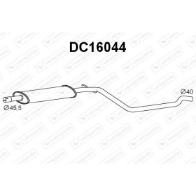 Acquista Silenziatore anteriore da VENEPORTE DC16044 a buon mercato per soli 85,30 €