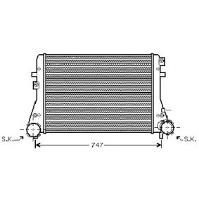 Kjøp Intercooler av DIEDERICHS DCA1001 til den lave prisen 3107,10 NOK