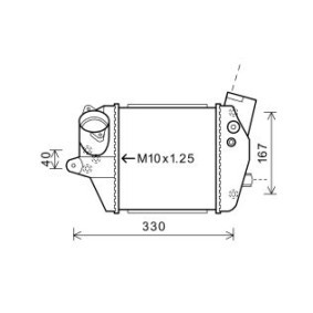 Acquista Intercooler da DIEDERICHS DCA1070 a buon mercato per soli 172,17 €