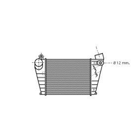 Kjøp Intercooler av DIEDERICHS DCA1080 til den lave prisen 1531,99 NOK