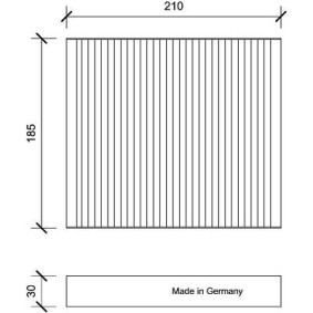 Innenraumfilter für SUBARU von DIEDERICHS