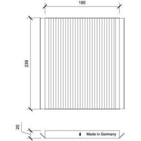 Innenraumfilter DCI0204 von DIEDERICHS günstig für 17,29 € online kaufen