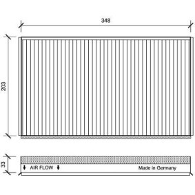 Innenraumfilter DCI1122 von DIEDERICHS günstig für 25,57 € online kaufen