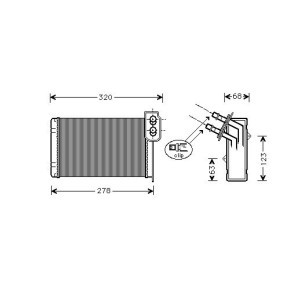 Achetez des Radiateur de chauffage DIEDERICHS DCM1201 à prix pour 52,32 €