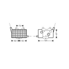 Acquista Radiatore olio motore da DIEDERICHS DCO1036 a buon mercato per soli 48,38 €