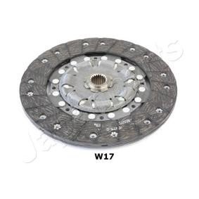 Acquista Disco frizione da JAPANPARTS DF-W17 a buon mercato per soli 62,35 €