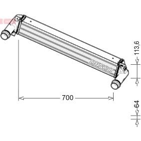 Ladeluftkühler für JEEP von DENSO