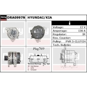 Lichtmaschine DRA0997N von DELCO REMY günstig für 324,28 € online kaufen