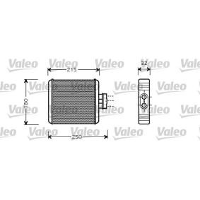 Wärmetauscher, Innenraumheizung 812323 von VALEO günstig für 97,41 € online kaufen