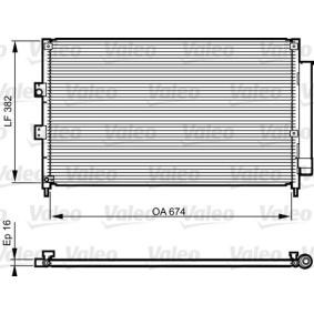 Achetez des Condenseur, climatisation VALEO 814217 à prix pour 151,90 €